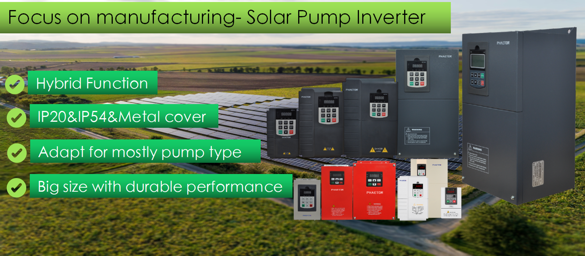 Solar Pump Inverter